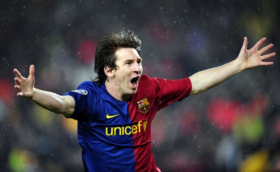 Jogador Lionel Messi