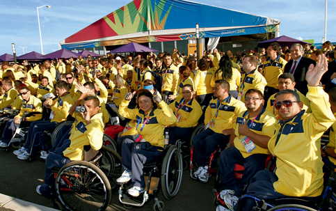 TALENTOS:  A delegação brasileira é favorita para liderar o quadro de medalhas do Parapan