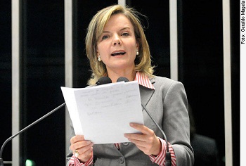 Senadora Gleisi Hoffmann