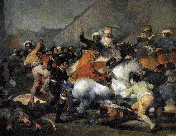  El Segundo de Mayo 1808, Madrid (Francisco Goya)