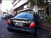 Carro oficial do senador Requião