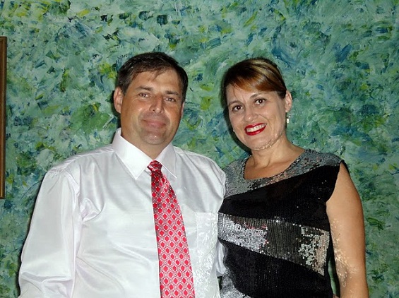 Drª Adriana Zink e seu marido Dr. Marcelo Diniz Di Pinho