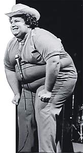 No auge da gordura, em 1972, com 160 quilos: "paladar infantil" 