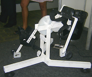 Primeiro protótico da bicicleta para deficientes