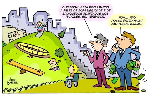 Charge - Jorge Barreto (Jornal Fato Paulista)