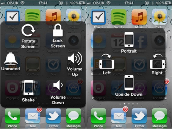 iPhone Recurso AssistiveTouch