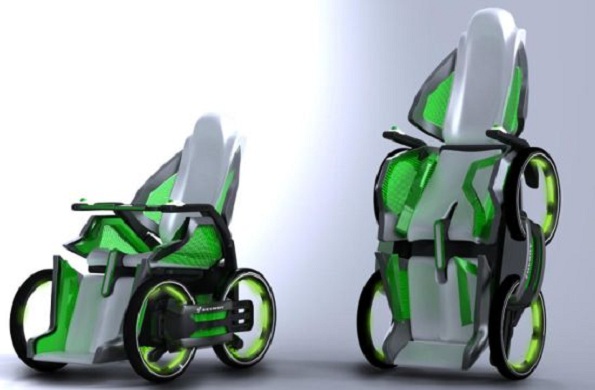 cadeira de rodas baseada na tecnologia Segway