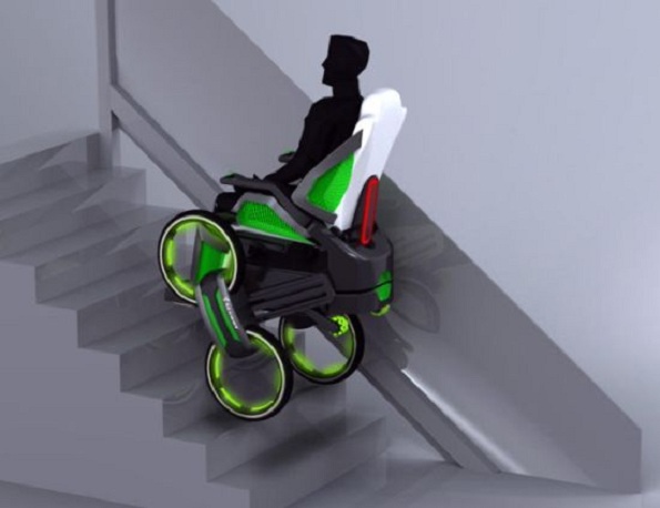cadeira de rodas baseada na tecnologia Segway