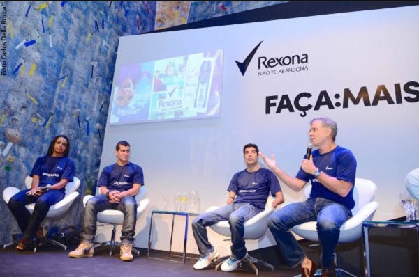 técnico Bernadinho, a jogadora de vôlei Fofão, o ator Thiago Martins e o para-atleta Daniel Dias.