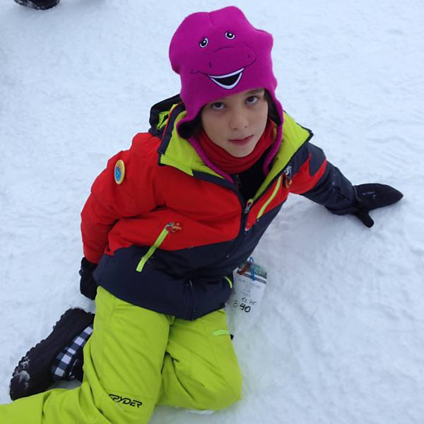 Romeo, que foi diagnosticado com um distúrbio de desenvolvimento, foi esquiar no Colorado (EUA) com os pais nas férias de janeiro: "A gente visitou inúmeros especialistas. Todos dizem que ele não é autista. O espectro do autismo é amplo", explica Mion