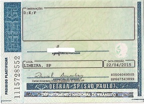 carteira de habilitação