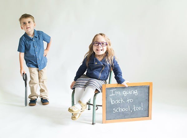 Katie Driscoll fez uma parceria com mais de 100 empresas que se comprometeram a incluir crianças com deficiência em seus anúncios "Back to school". (Foto: Foto: Divulgação)
