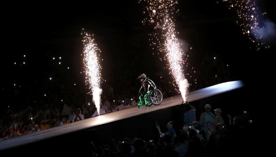  Aaron Wheelz entrou no Maracanã descendo uma rampa sinistra