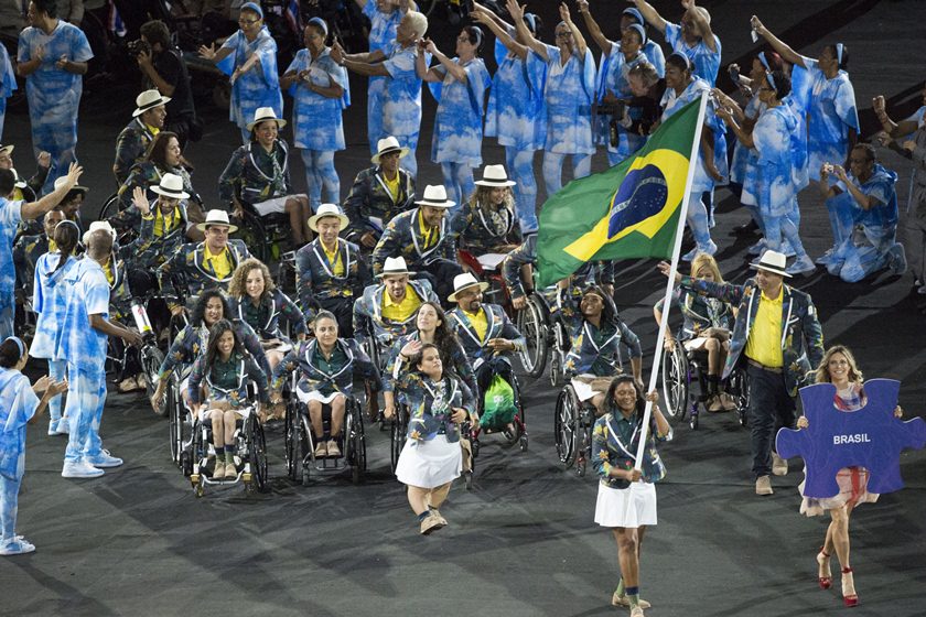 Abertura das Paralimpíadas