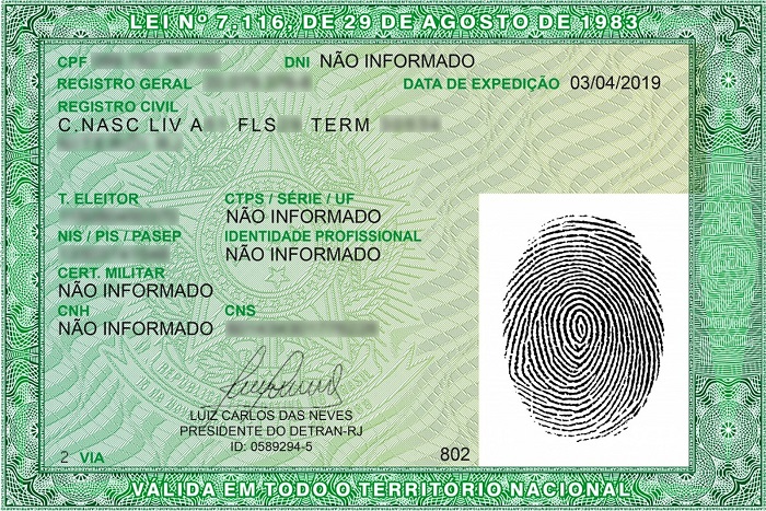 Detran-RJ lança novo modelo de carteira de identidade 