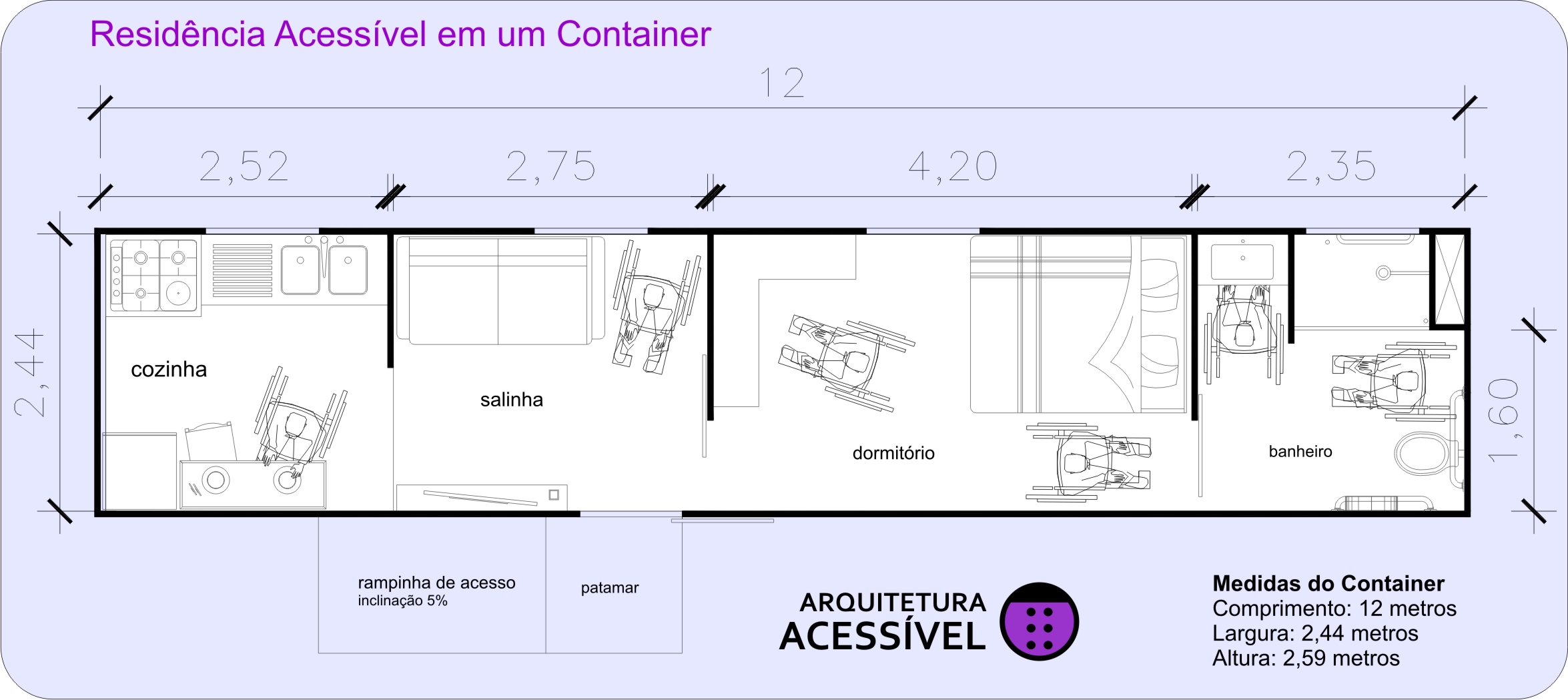 casas adaptadas para cadeirantes