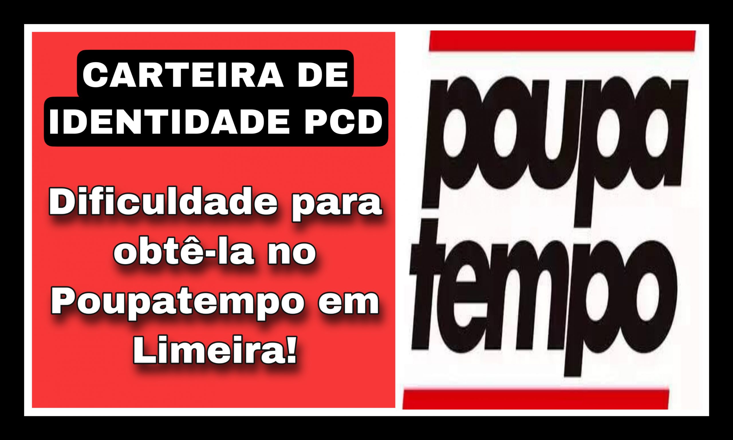 carteira de identidade PcD