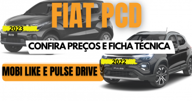 Fiat Pulse e Mobi Like PcD