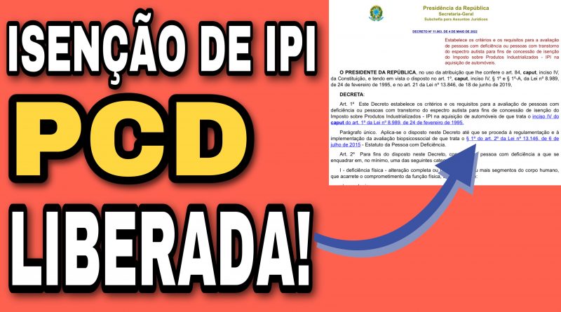 isenção de ipi