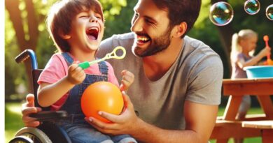 pai de filho com deficiência