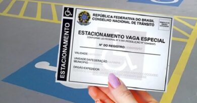 cartão de estacionamento PcD