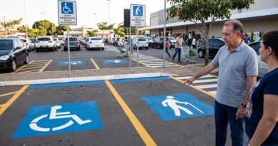 vaga de estacionamento pcd