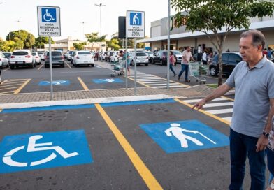 vaga de estacionamento pcd